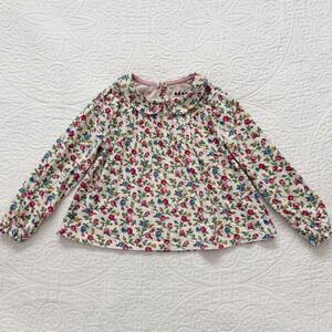 Mini Boden Floral Kids Blouse - Multicolor